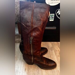 Frye Womens Leslie Artisan Tall Leslie Artisan Tall Slouch Boot